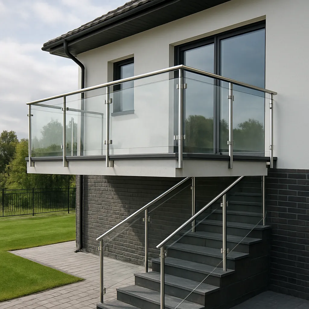 Balustrady szklane Dęblin – elegancja i bezpieczeństwo w domu oraz na zewnątrz