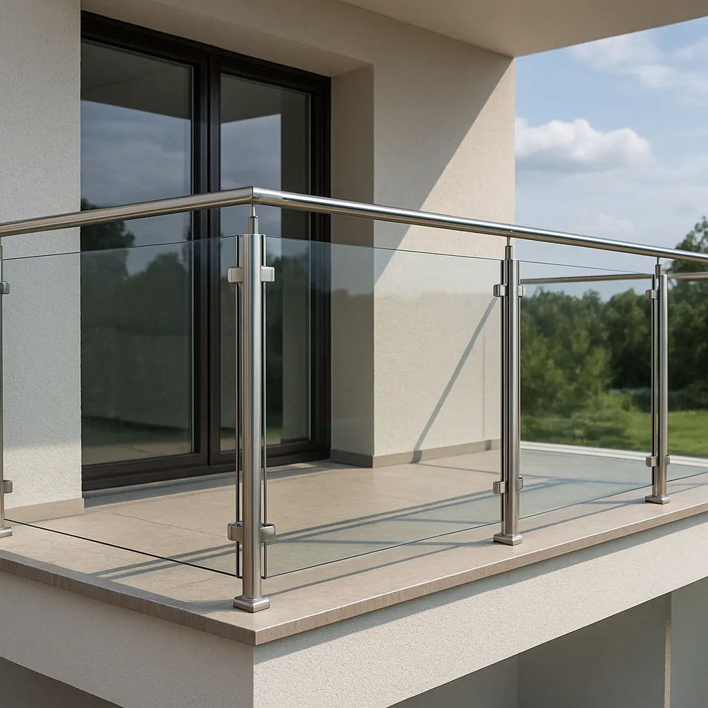 Balustrady szklane Kraśnik – nowoczesne rozwiązanie na balkon, taras i schody